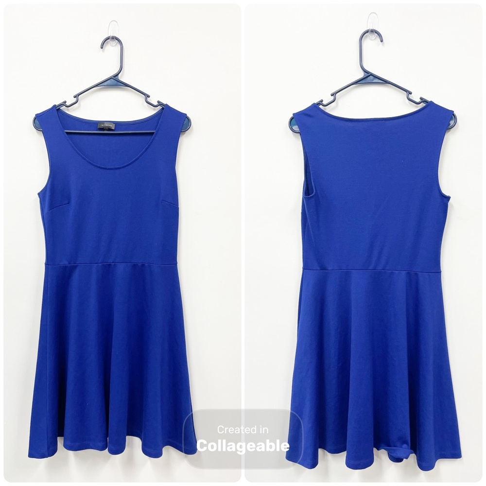 The‎ Limited Women’s Skater Dress Sz M Blue Sleeveless A-Line